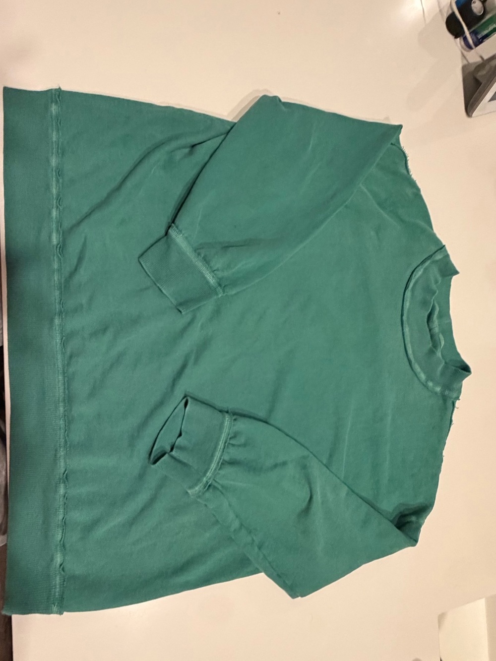 Free People Kids Teal Crewneck Sweatshirt